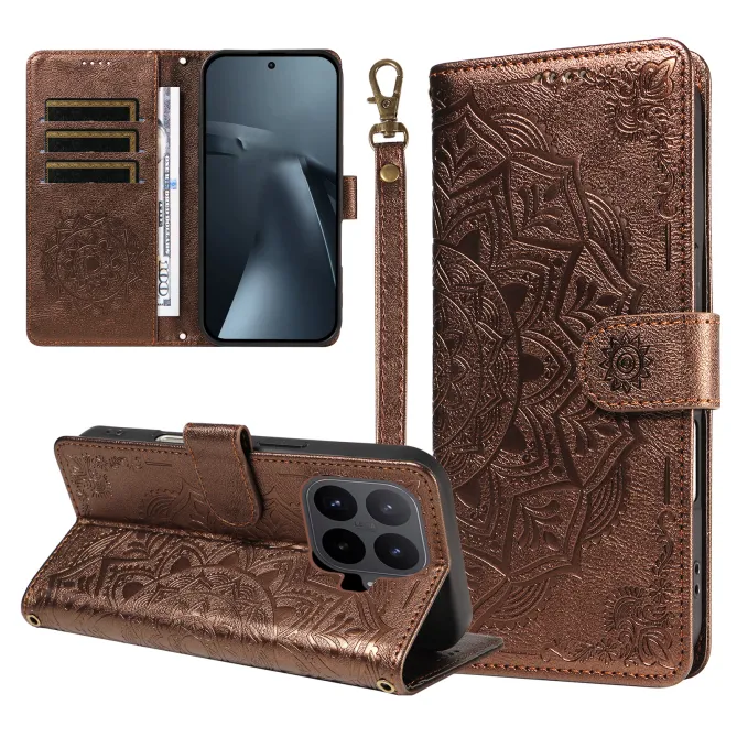 Housse Xiaomi 17T Pro Mandala Bandoulière