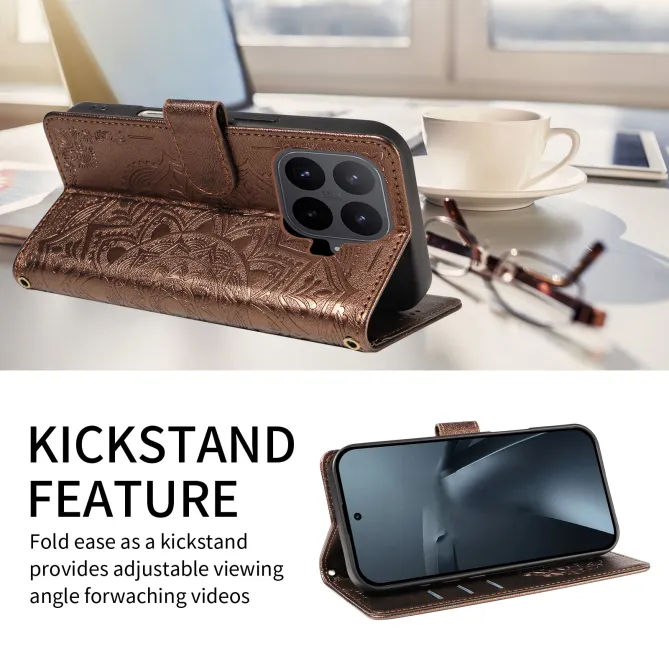 Housse Xiaomi 17T Pro Mandala Bandoulière