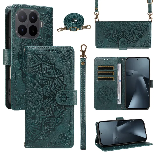 Housse Xiaomi 17T Pro Mandala Bandoulière