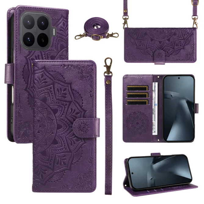 Housse Xiaomi 17T Pro Mandala Bandoulière