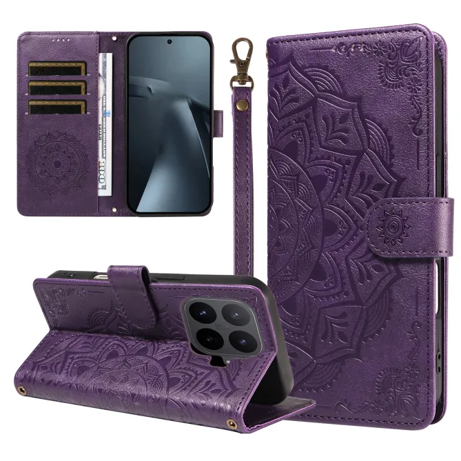 Housse Xiaomi 17T Pro Mandala Bandoulière