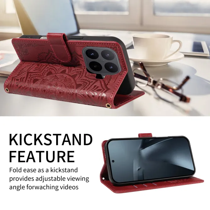 Housse Xiaomi 17T Pro Mandala Bandoulière
