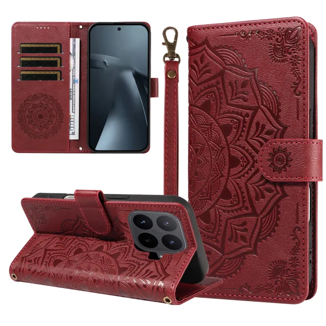 Housse Xiaomi 17T Pro Mandala Bandoulière
