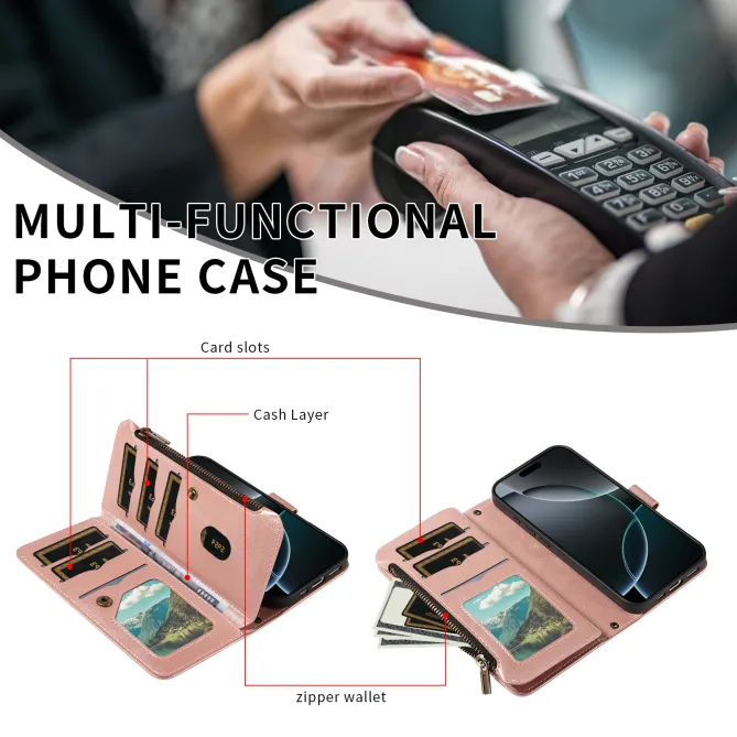 Housse Xiaomi 17T Pro Mandala Zippée 9 Cartes