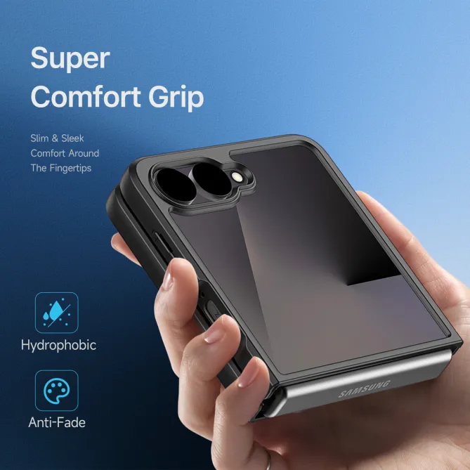 Coque Samsung Galaxy Z Flip 8 Crystal Transparente Renforcée