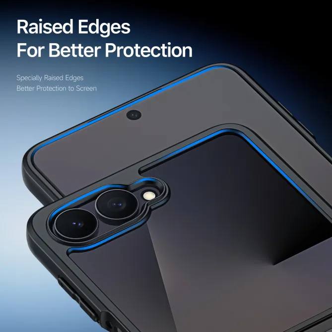 Coque Samsung Galaxy Z Flip 8 Crystal Transparente Renforcée