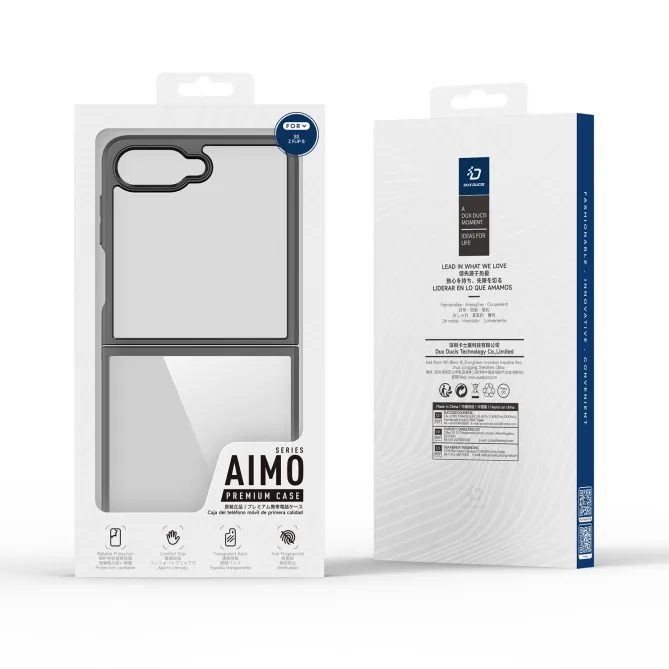 Coque Samsung Galaxy Z Flip 8 Crystal Transparente Renforcée