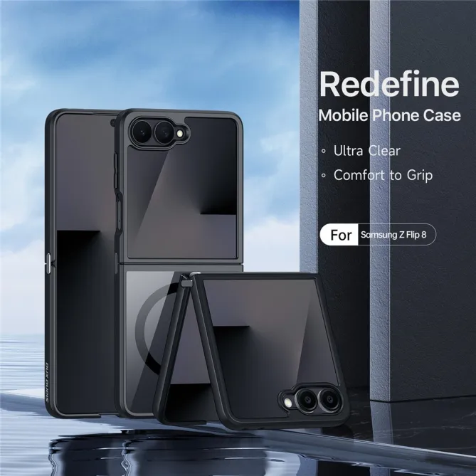 Coque Samsung Galaxy Z Flip 8 Magnétique Transparente AIMO