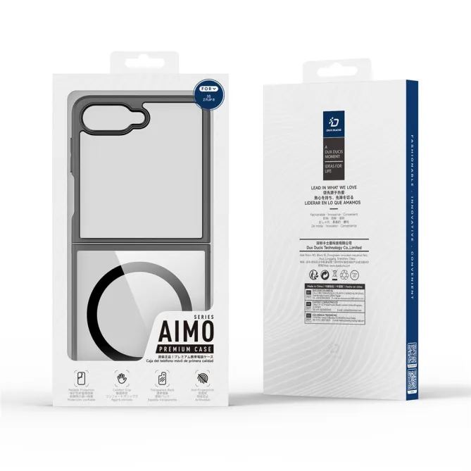Coque Samsung Galaxy Z Flip 8 Magnétique Transparente AIMO
