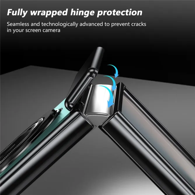 Coque Samsung Galaxy Z Flip 8 Magnétique Anneau Rotatif Charnière