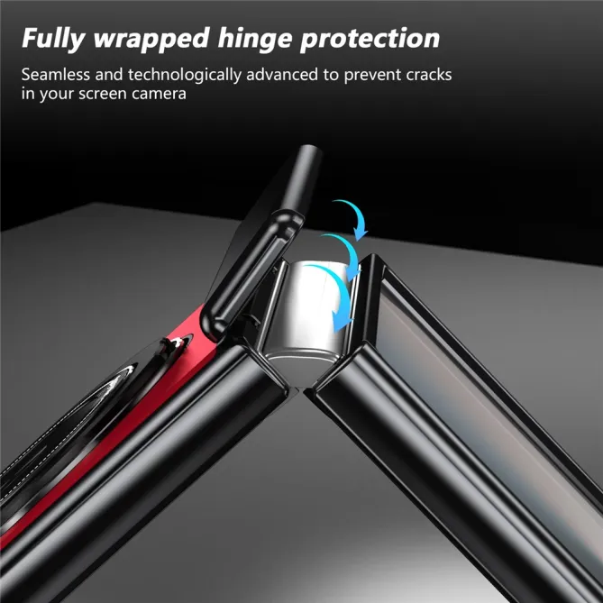 Coque Samsung Galaxy Z Flip 8 Magnétique Anneau Rotatif Charnière