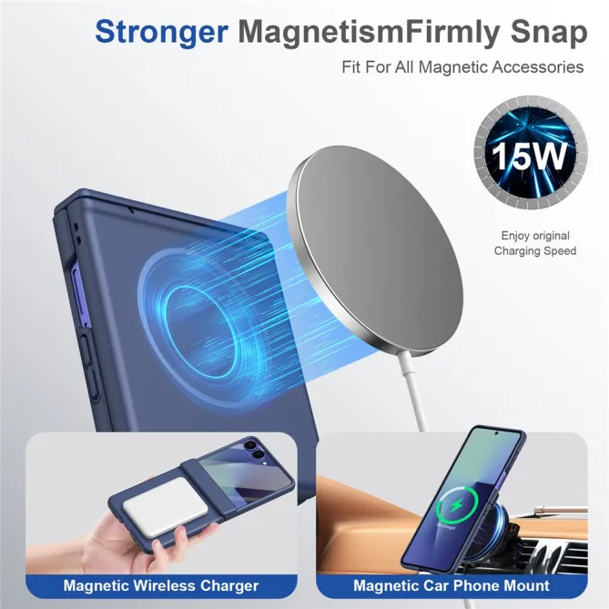 Coque Samsung Galaxy Z Flip 8 Magnétique N52 Verre Trempé 9H