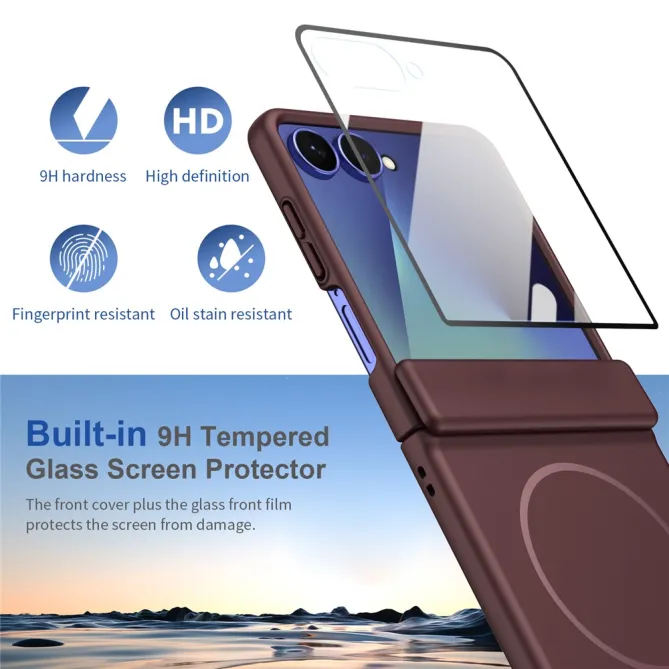 Coque Samsung Galaxy Z Flip 8 Magnétique N52 Verre Trempé 9H