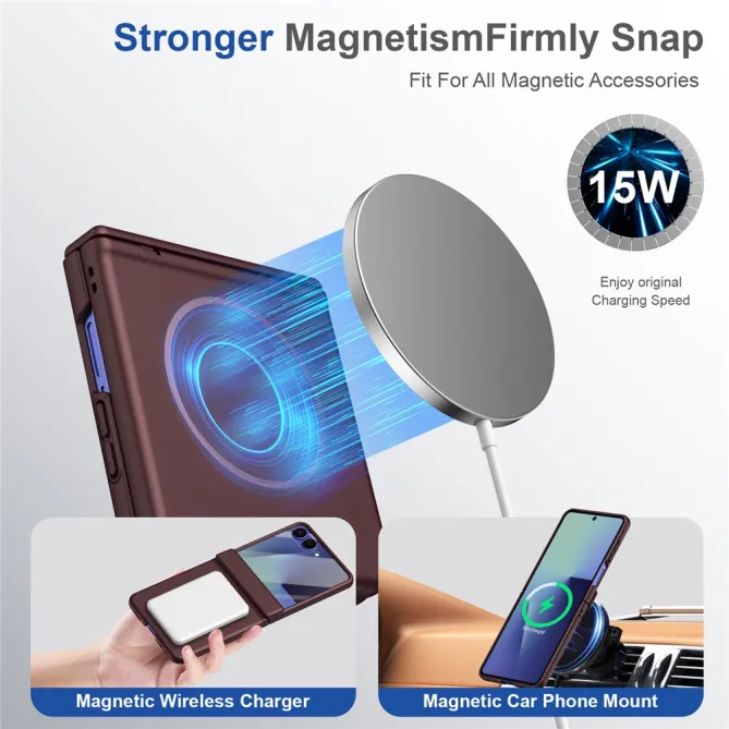 Coque Samsung Galaxy Z Flip 8 Magnétique N52 Verre Trempé 9H