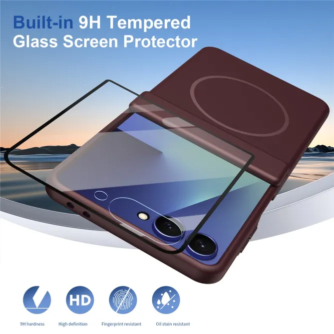 Coque Samsung Galaxy Z Flip 8 Magnétique N52 Verre Trempé 9H