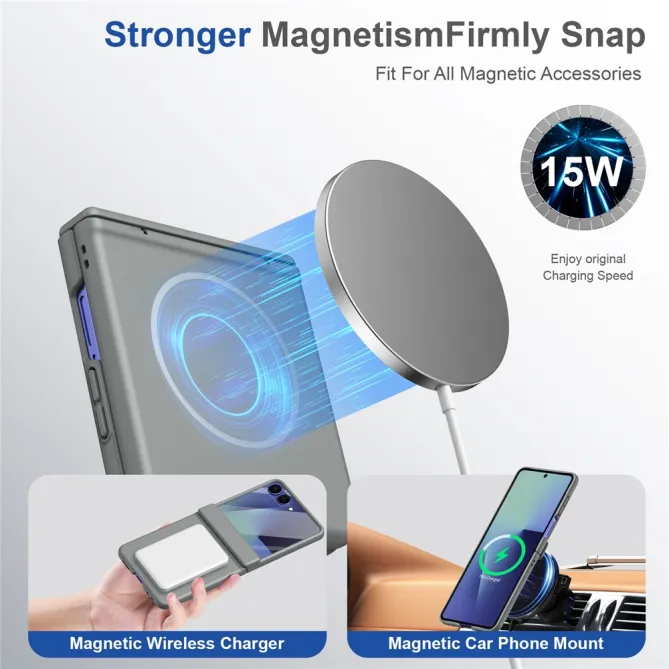 Coque Samsung Galaxy Z Flip 8 Magnétique N52 Verre Trempé 9H