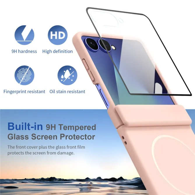 Coque Samsung Galaxy Z Flip 8 Magnétique N52 Verre Trempé 9H