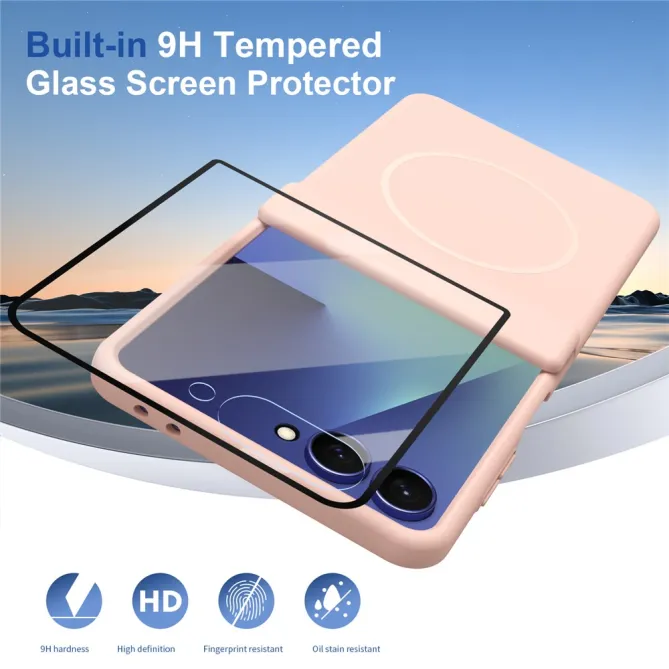 Coque Samsung Galaxy Z Flip 8 Magnétique N52 Verre Trempé 9H