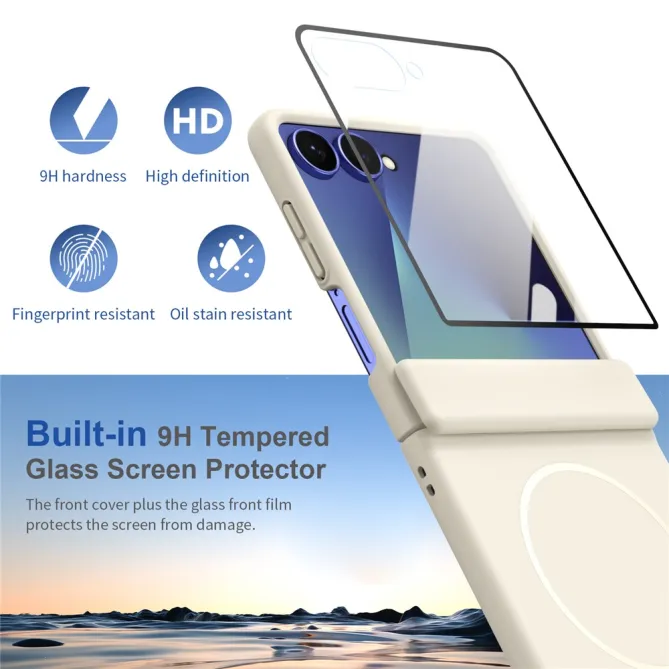 Coque Samsung Galaxy Z Flip 8 Magnétique N52 Verre Trempé 9H