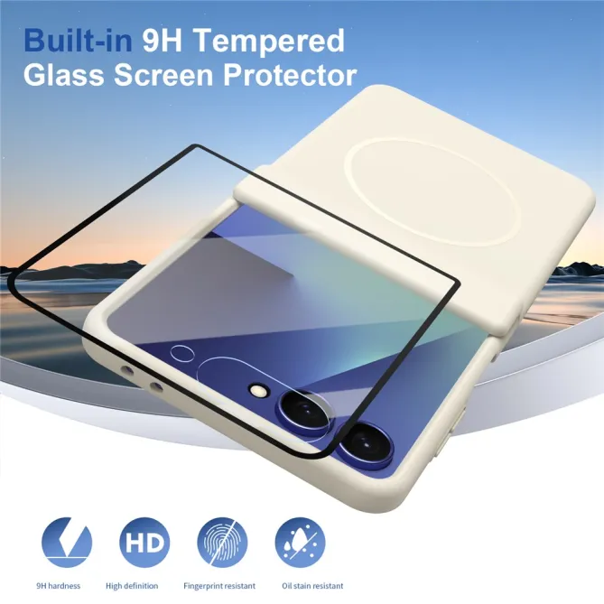 Coque Samsung Galaxy Z Flip 8 Magnétique N52 Verre Trempé 9H