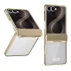 Coque Samsung Galaxy Z Flip 8 Électroplaquée Transparente