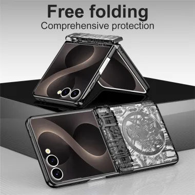 Coque Samsung Galaxy Z Flip 8 Mechanical Legend avec film protecteur