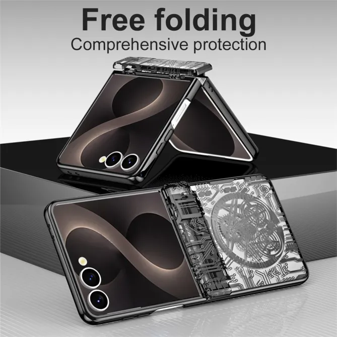 Coque Samsung Galaxy Z Flip 8 Mechanical Legend avec film protecteur