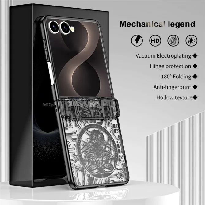 Coque Samsung Galaxy Z Flip 8 Mechanical Legend avec film protecteur