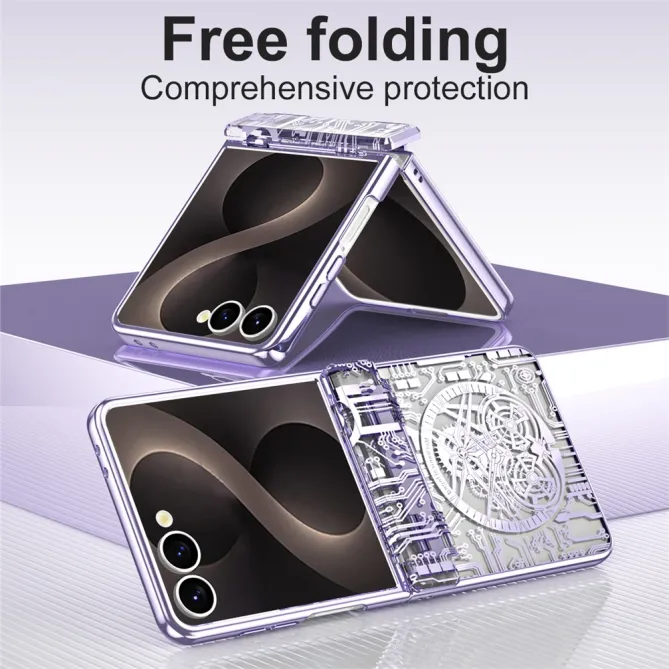 Coque Samsung Galaxy Z Flip 8 Mechanical Legend avec film protecteur
