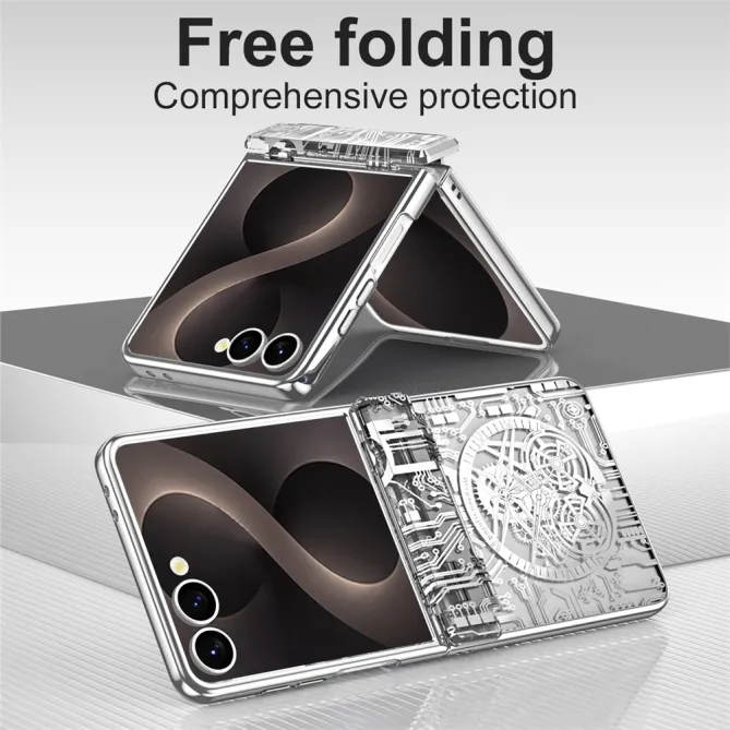 Coque Samsung Galaxy Z Flip 8 Mechanical Legend avec film protecteur
