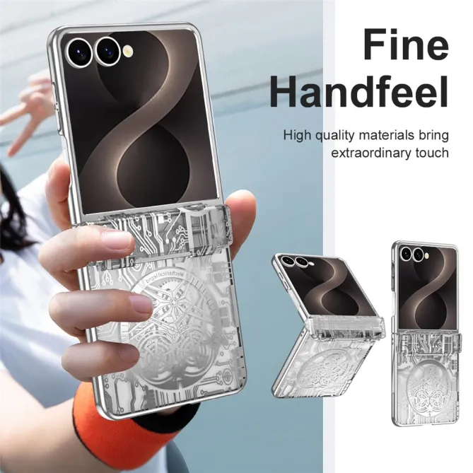 Coque Samsung Galaxy Z Flip 8 Mechanical Legend avec film protecteur