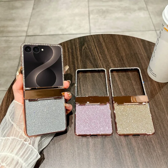 Coque Samsung Galaxy Z Flip 8 Glitter Shield strass
