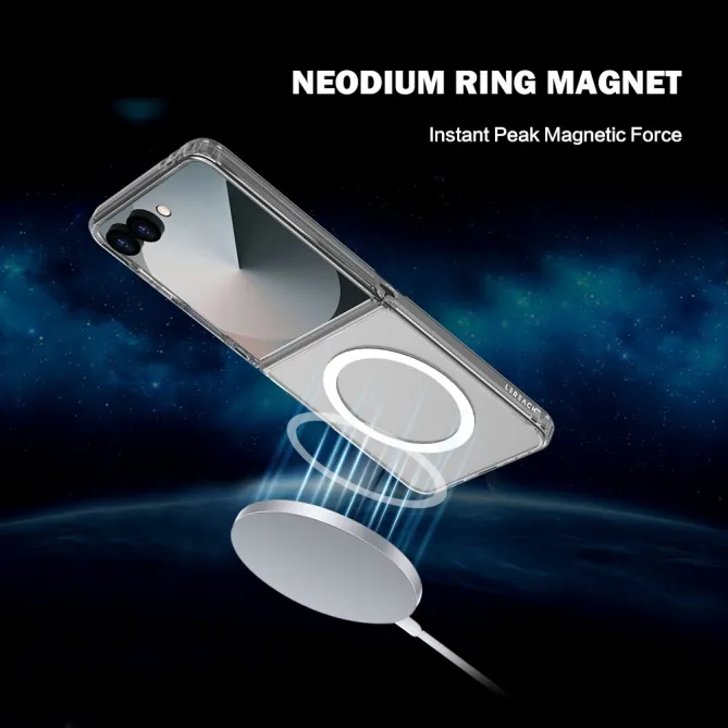 Coque Samsung Galaxy Z Flip 8 Transparente Magnétique TOC Series