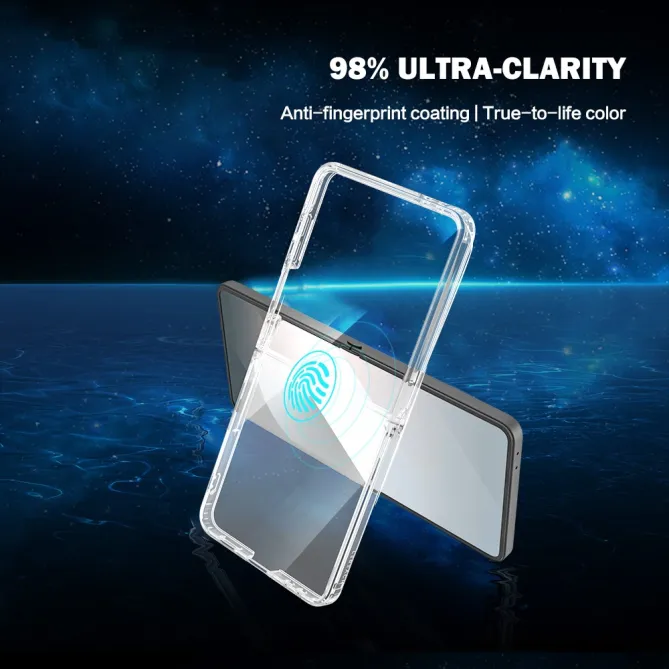 Coque Samsung Galaxy Z Flip 8 Transparente Magnétique TOC Series