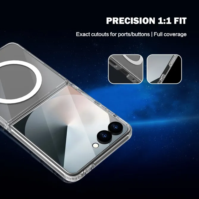 Coque Samsung Galaxy Z Flip 8 Transparente Magnétique TOC Series