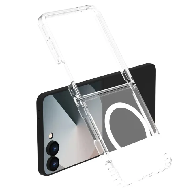 Coque Samsung Galaxy Z Flip 8 Transparente Magnétique TOC Series