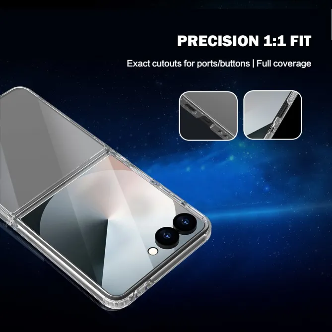 Coque Samsung Galaxy Z Flip 8 Transparente TOC Series