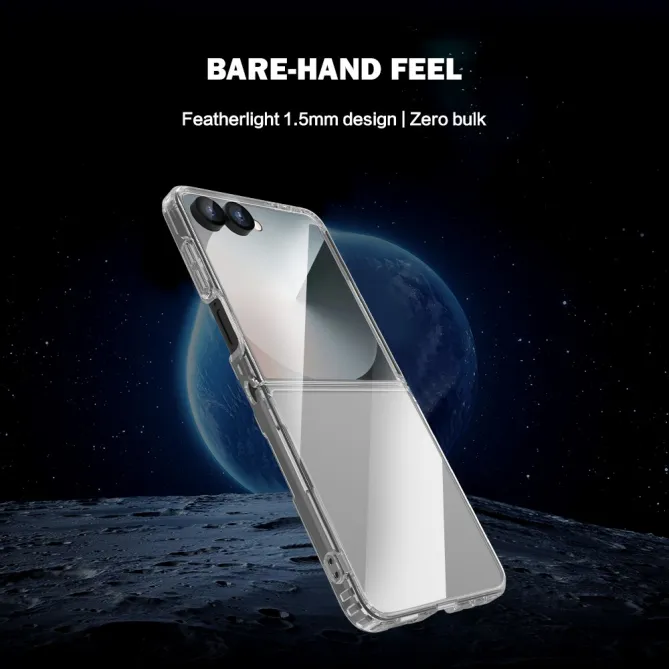 Coque Samsung Galaxy Z Flip 8 Transparente TOC Series