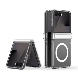 Coque Samsung Galaxy Z Flip 8 Clin Series Transparente Magnétique