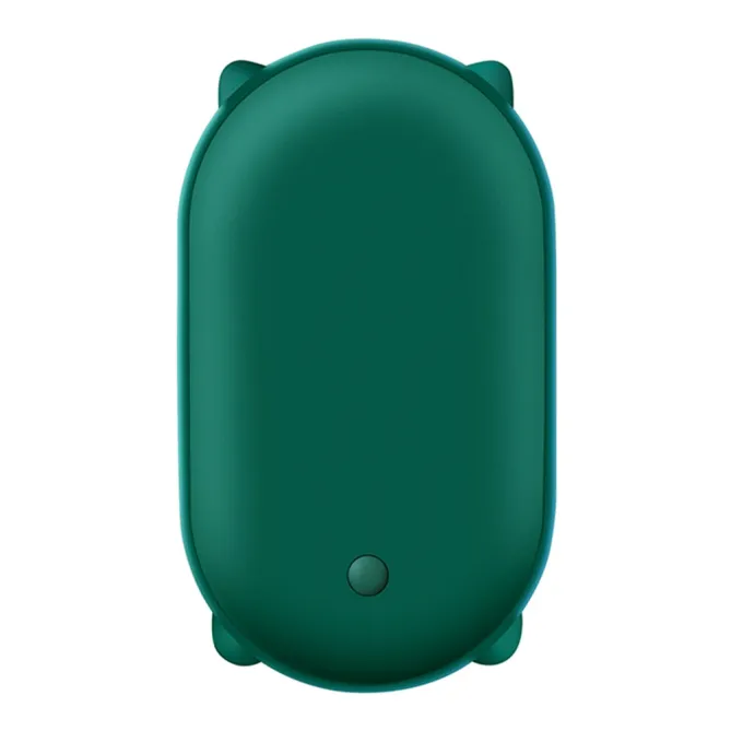 Chauffe-mains 2-en-1 design oreilles de chat 10000mAh batterie externe