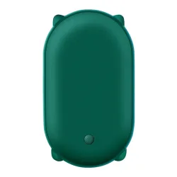 Chauffe-mains 2-en-1 design oreilles de chat 10000mAh batterie externe