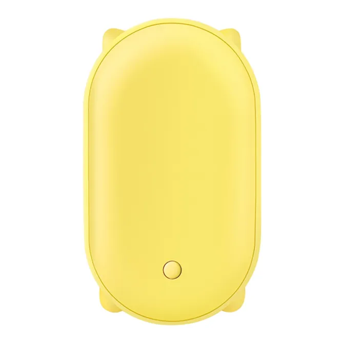 Chauffe-mains 2-en-1 design oreilles de chat 10000mAh batterie externe