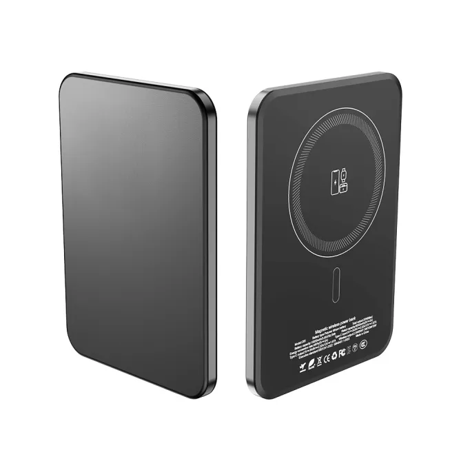 Batterie externe magnétique C70 5000mAh MagSafe charge sans fil 15W