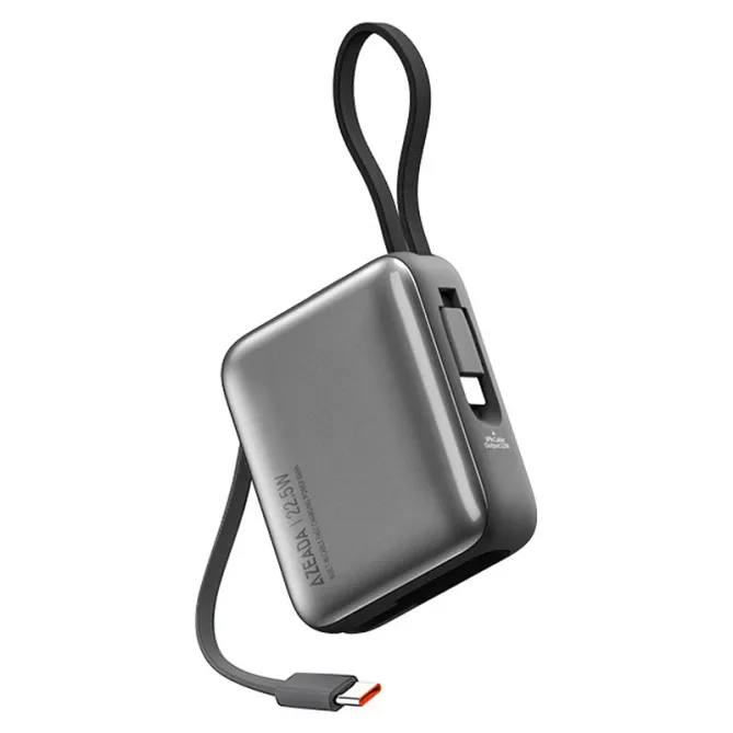Batterie externe AZ-P35 10000mAh câbles intégrés 22.5W