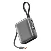 Batterie externe AZ-P35 10000mAh câbles intégrés 22.5W