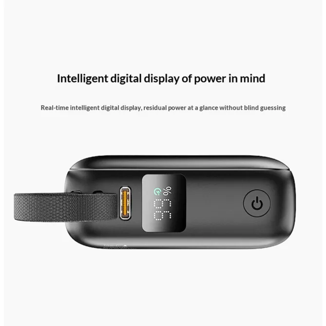 Batterie externe AZ-P35 10000mAh câbles intégrés 22.5W