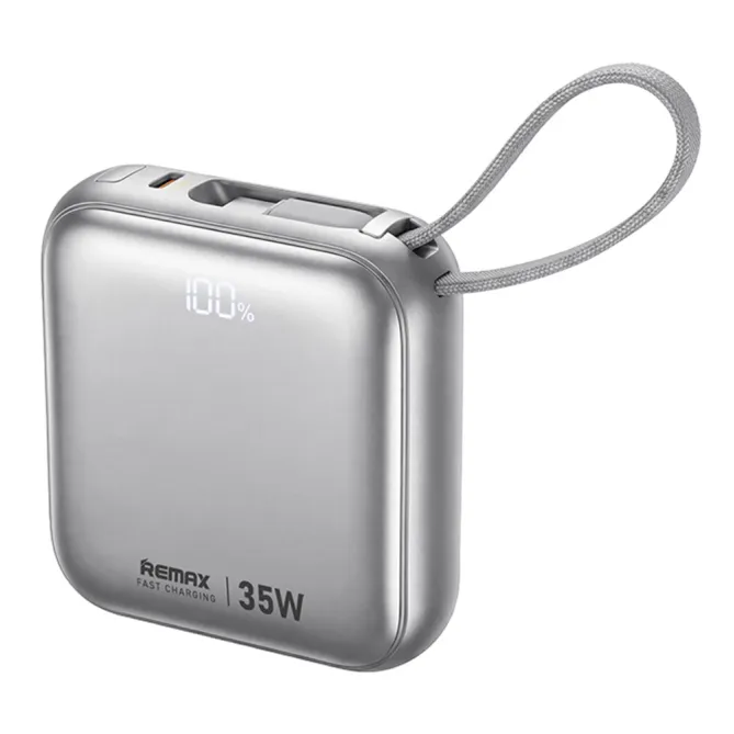 Batterie externe AS-181-35 10000mAh PD 35W câbles intégrés