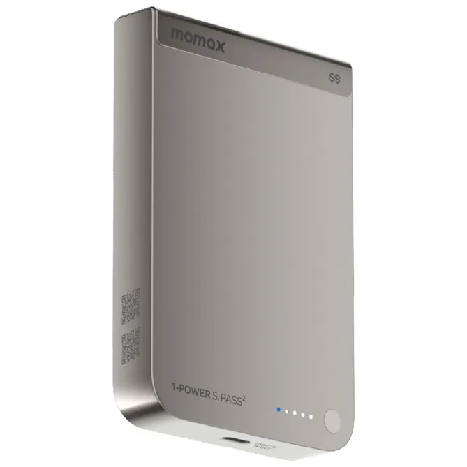 Batterie externe magnétique 1-Power S.Pass2 Qi2 25W PD 30W