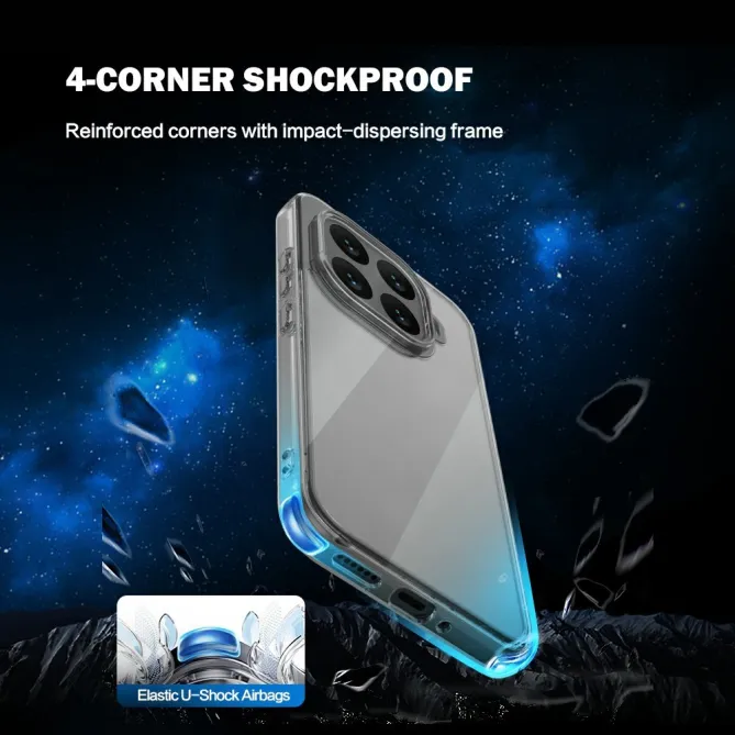 Coque Xiaomi 17T TOC transparente coins renforcés anti-rayures