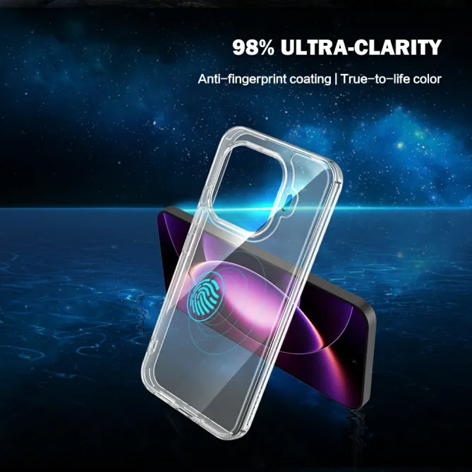 Coque Xiaomi 17T TOC transparente coins renforcés anti-rayures